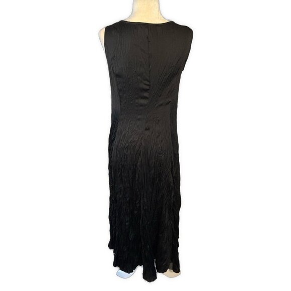 rostfrei by anett röstel Solid Black Textured Tank Midi Dress 36 US 4 Small - Picture 2 of 4
